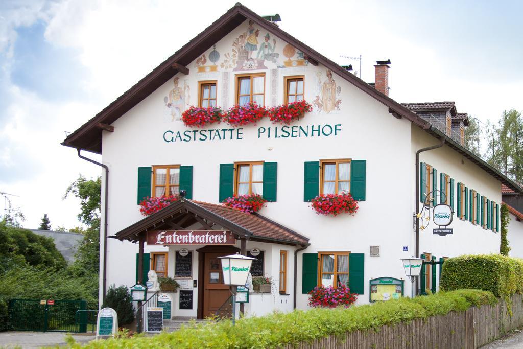 Landgasthof Pilsenhof Entenbraterei Hechendorf am Pilsensee Exterior photo